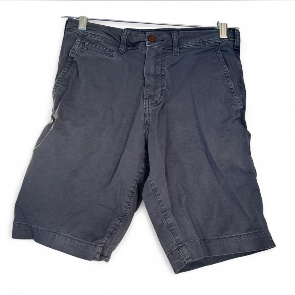 American Eagle Outfitters Dark Gray Flat Front Shorts